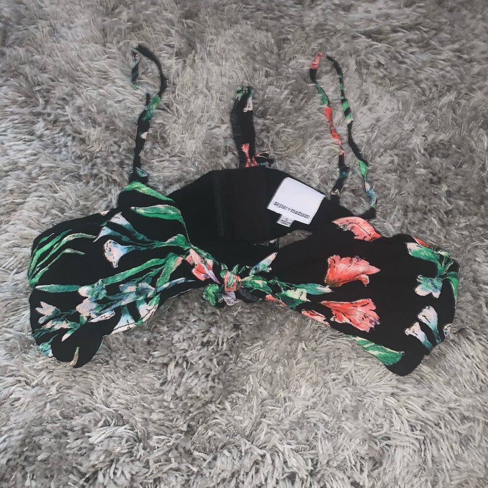 Floral bra